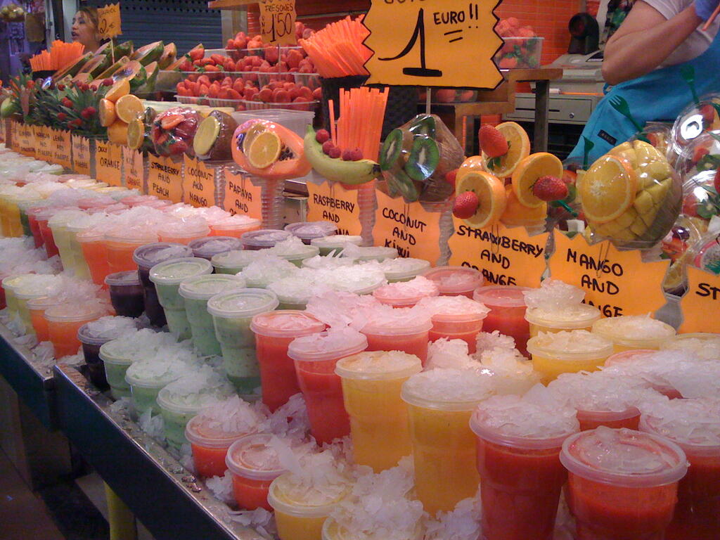 La Rambla et le marché de la Boqueria